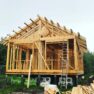 Строительство каркасного дома в деревне Пекуново